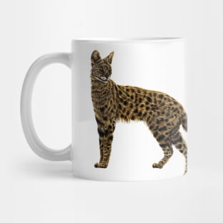 Serval cat Mug